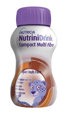 NUTRINIDRINK Compact MultiFibre Schoko-Karamell